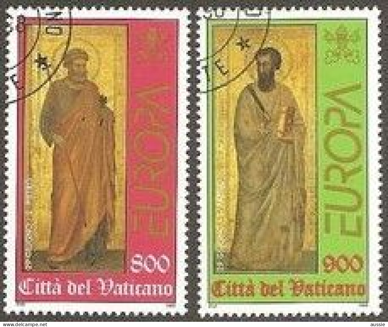 CEPT 1998 Vatican Vatikaan Yvertn° 1104-05 (°) Oblitéré - 1998