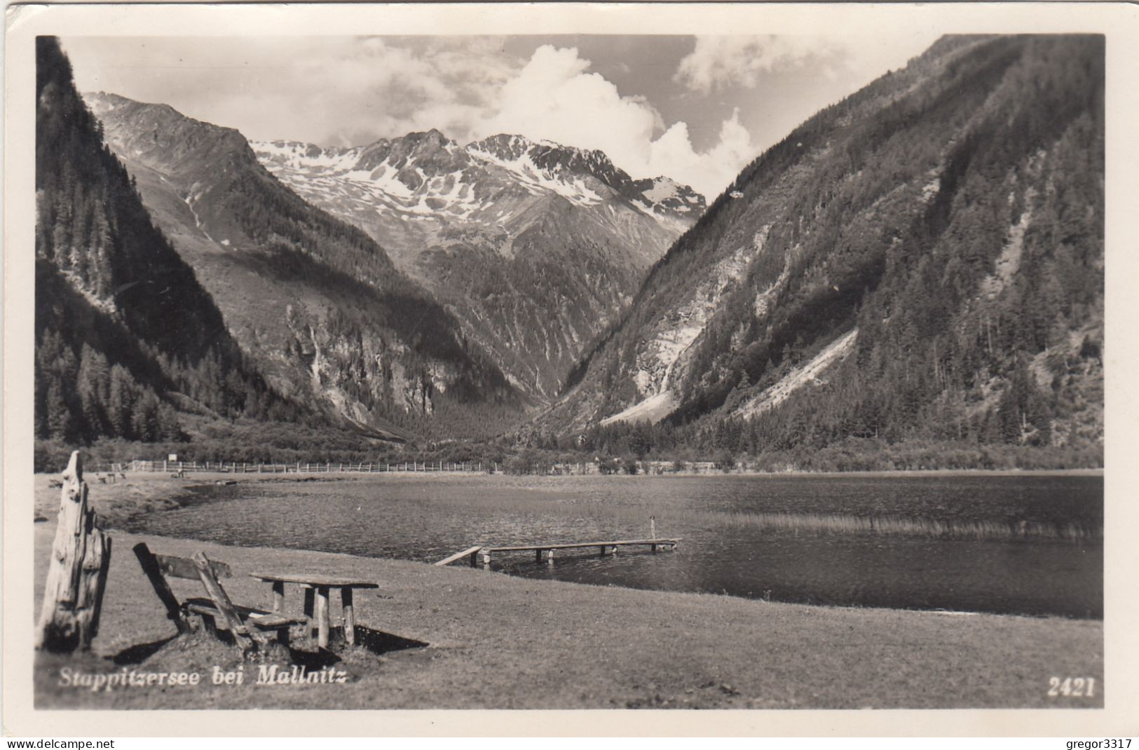 E3912) MALLNITZ In Kärnten - STAPPITZERSEE - Tolle FOTO AK ALT ! - Mallnitz