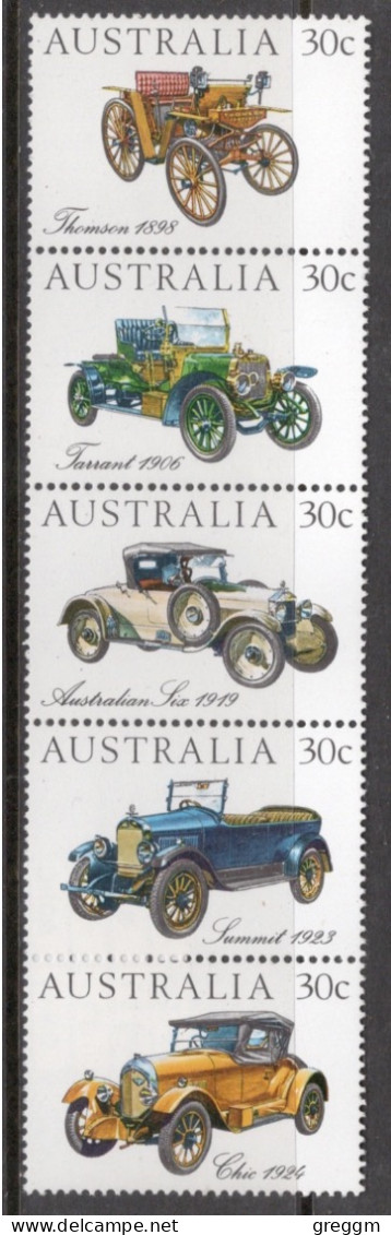 Australia 1984 Queen Elizabeth Set Classic Cars In Unmounted Mint. - Neufs