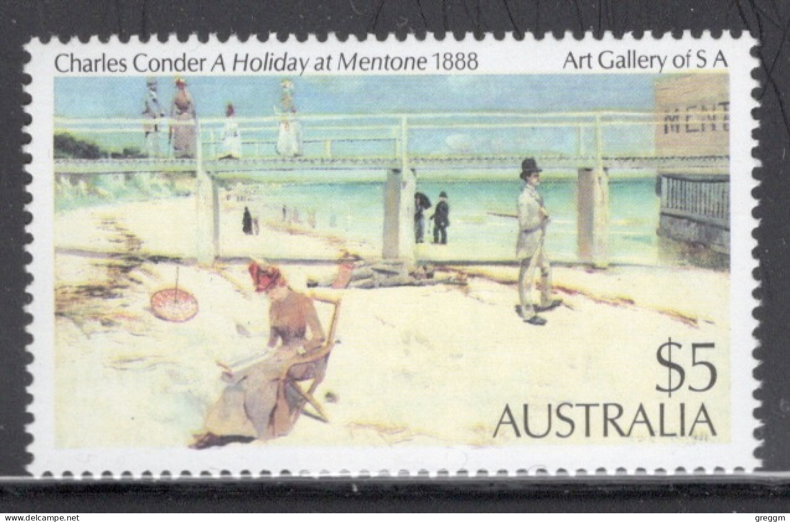 Australia 1984 Queen Elizabeth Paintings In Unmounted Mint Single Stamp. - Neufs