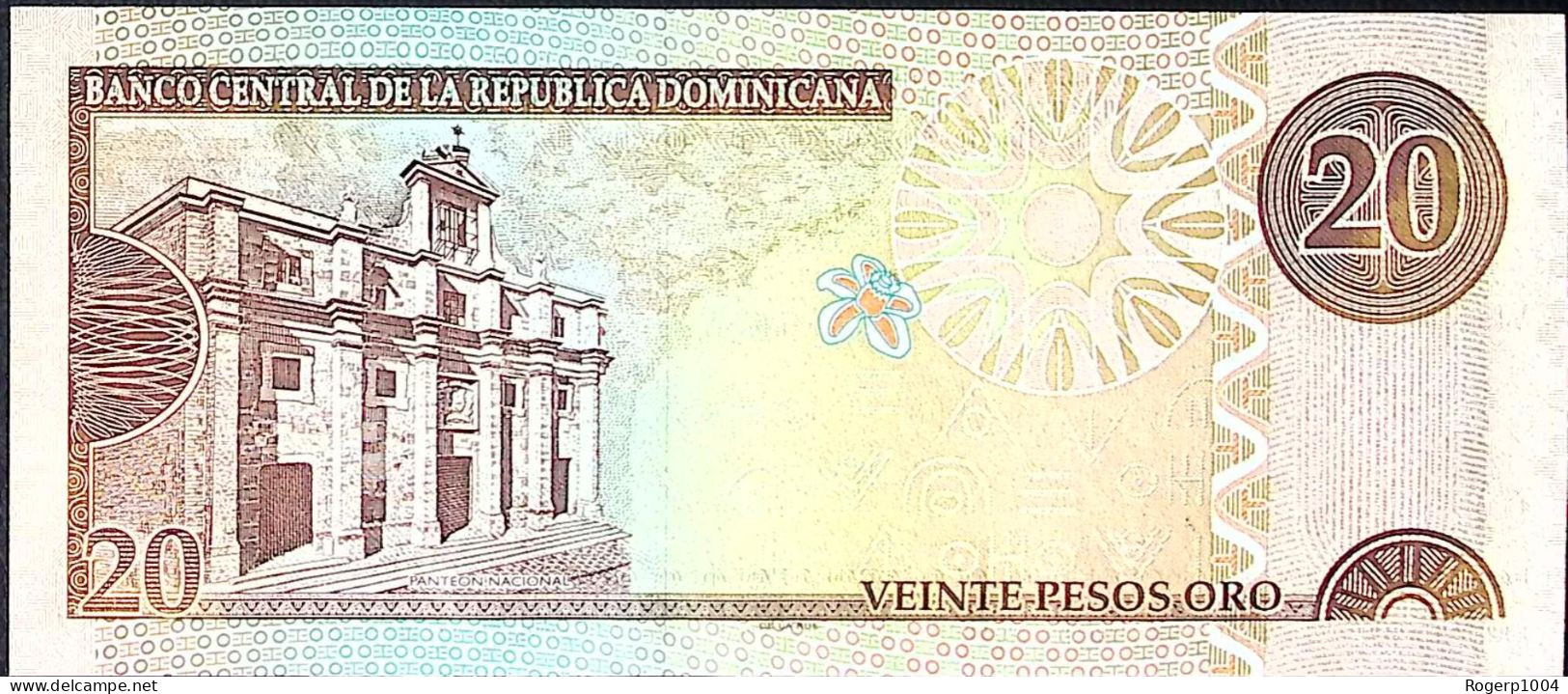 DOMINICAINE REP. * 20 Pesos * Date 2003 * Etat/Grade NEUF/UNC *  - Dominicana