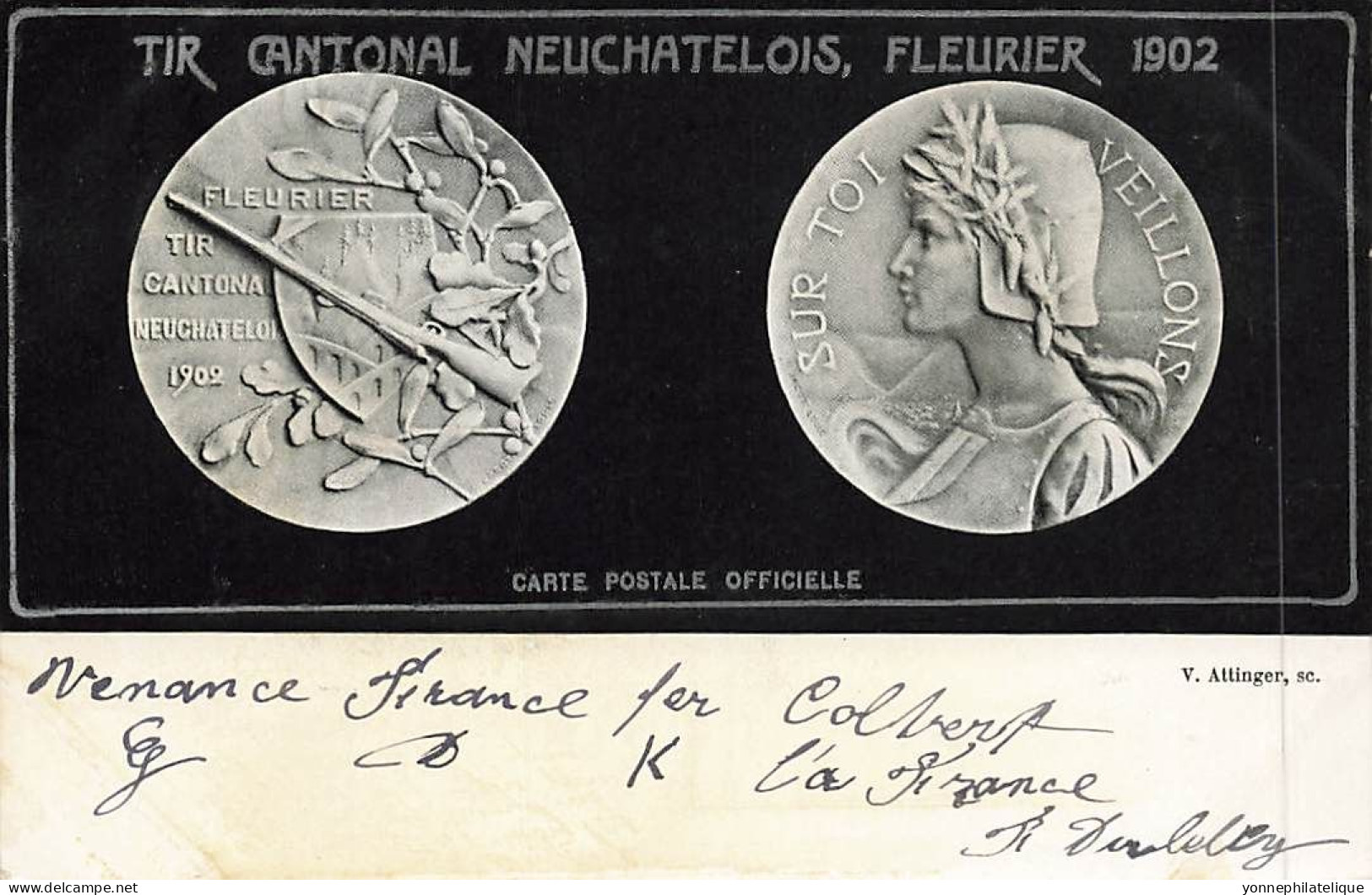 TOP - SUISSE - NE - NEUCHATEL - FLEURIER - Tir Cantonal Neufchatelois 1902 -  (Sui-145) - Fleurier
