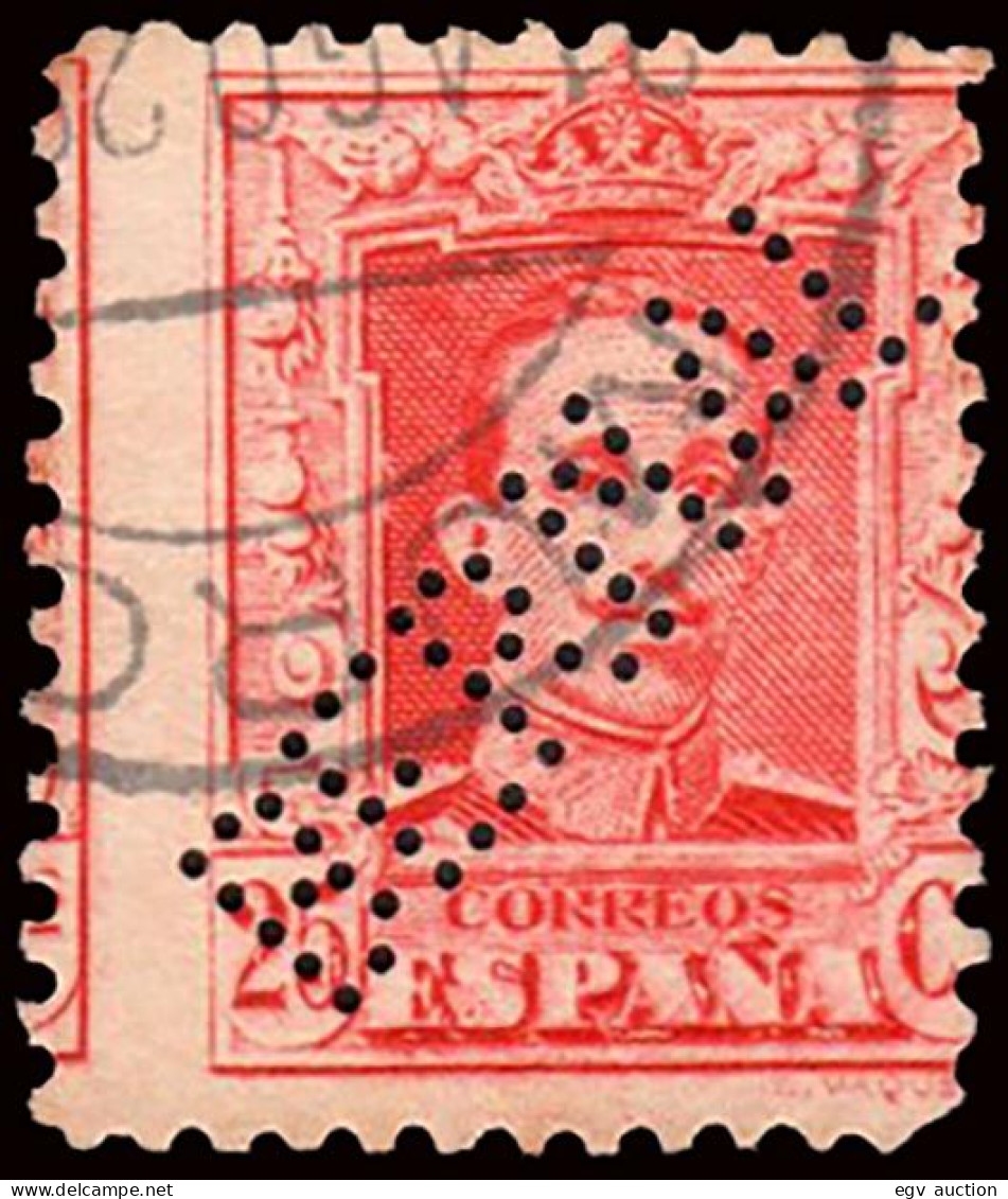 Murcia - Edi O 317 - Perforado "BERNAL" (Bartolomé Bernal) - Usados