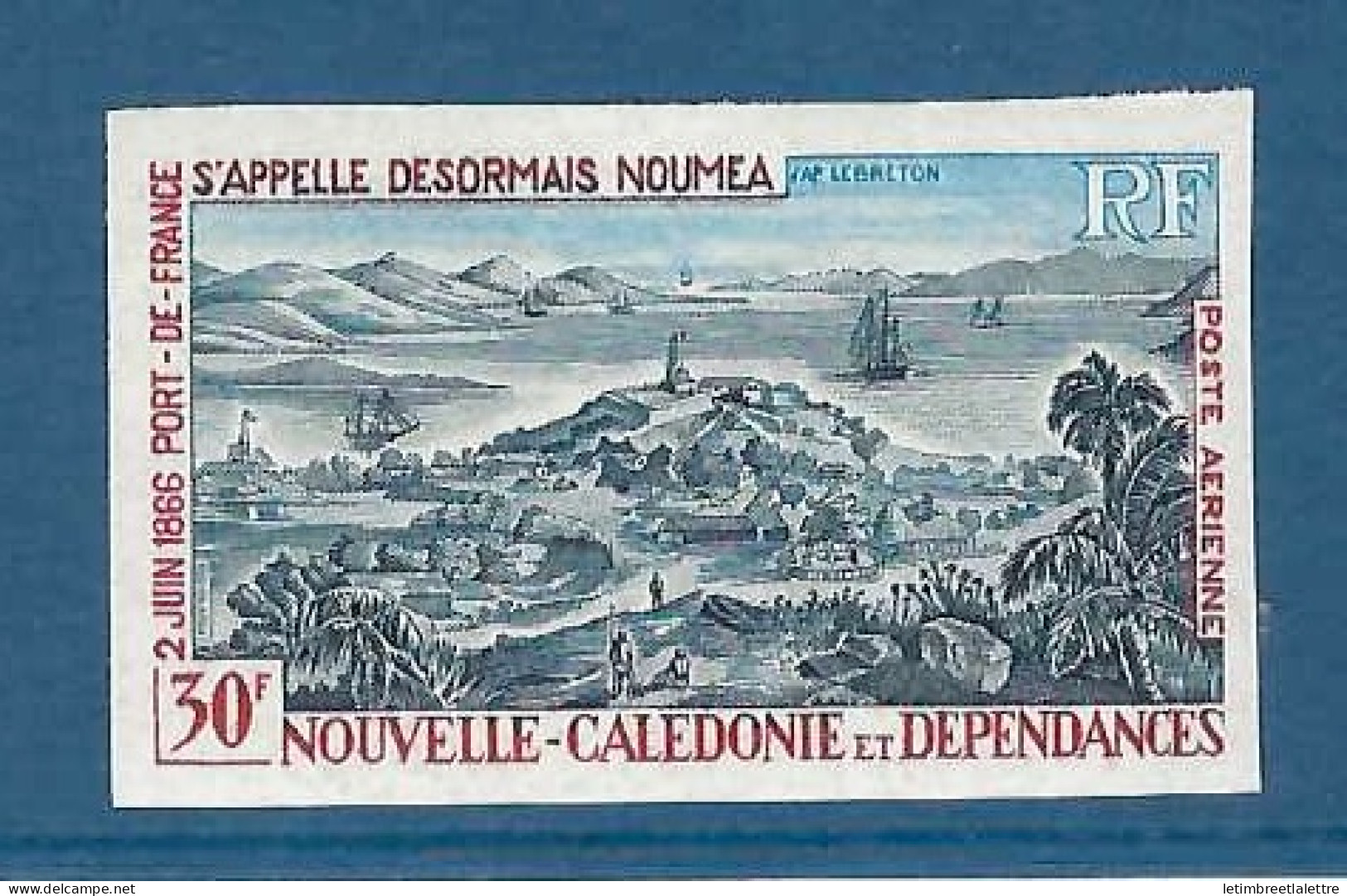 Nouvelle Calédonie - Poste Aérienne - Non Dentelé - YT N° 86  ** - Neuf Sans Charnière - 1966 - Ungebraucht