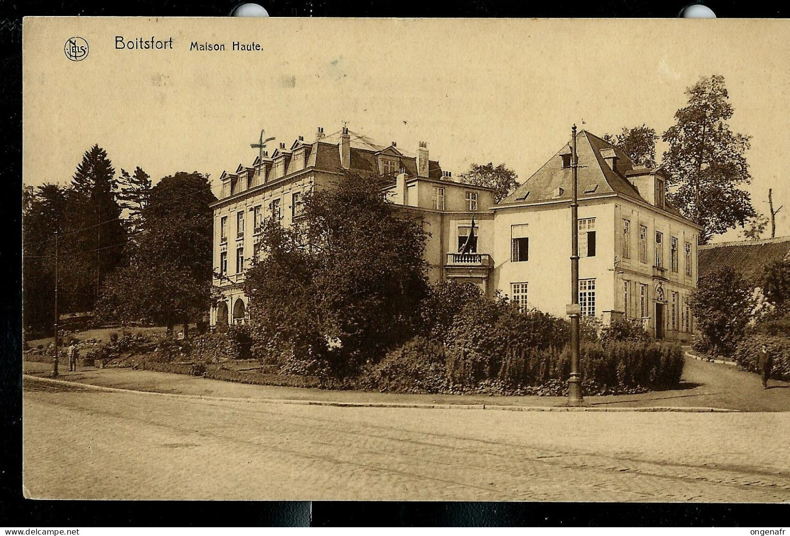 CPA : Boitsfort: Maison Haute -  Griffe De BOITSFORT - BOSCHVORT  1925 - Langstempel