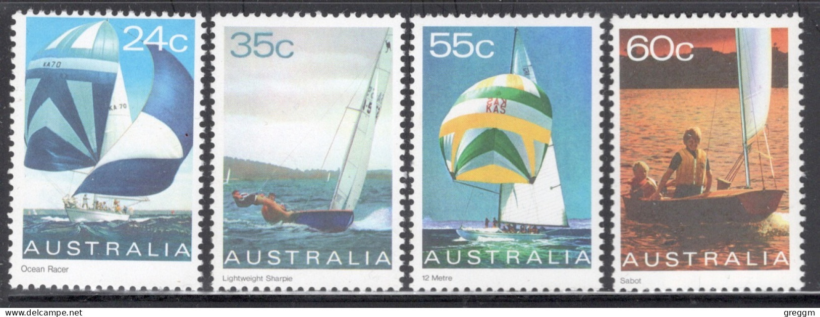 Australia 1981 Set Of Stamps To Celebrate Sailing Sport In Unmounted Mint - Ongebruikt