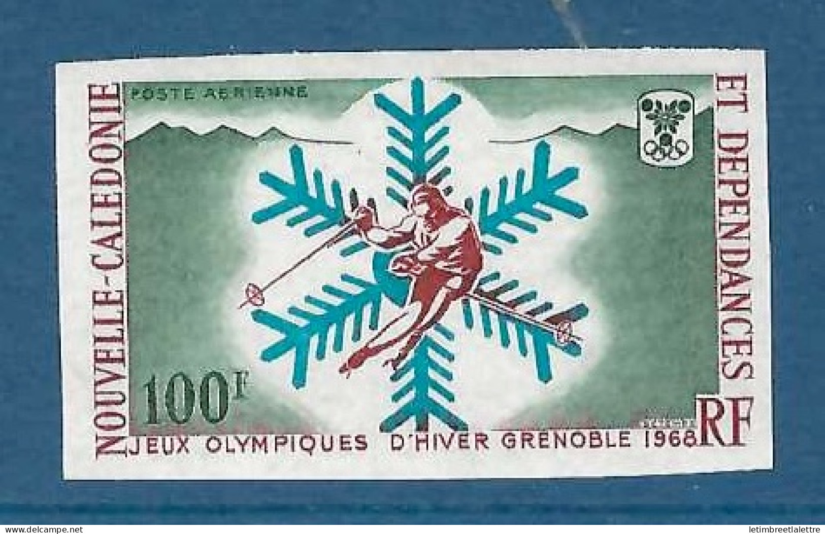 Nouvelle Calédonie - Poste Aérienne - Non Dentelé - YT N° 96 ** - Neuf Sans Charnière - 1967 - Ongebruikt