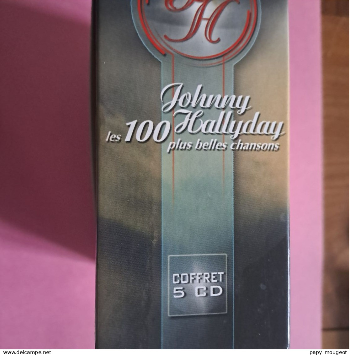 Johnny Hallyday - Les 100 Plus Belles Chansons Coffret 5 CD Neufs (non Déballés) éditions Mercury 2003 - Complete Collections