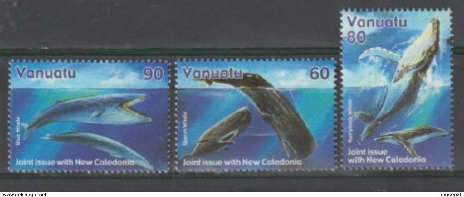 VANUATU - Faune Marine - Baleines : Cachalot, Baleine à Bosse, Baleine Bleue - Cétacés - Mammifères - - Whales