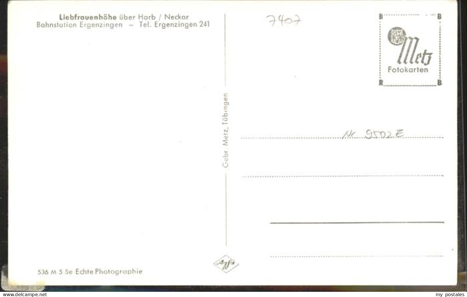 41218819 Ergenzingen Liebfrauenhoehe Ergenzingen - Rottenburg