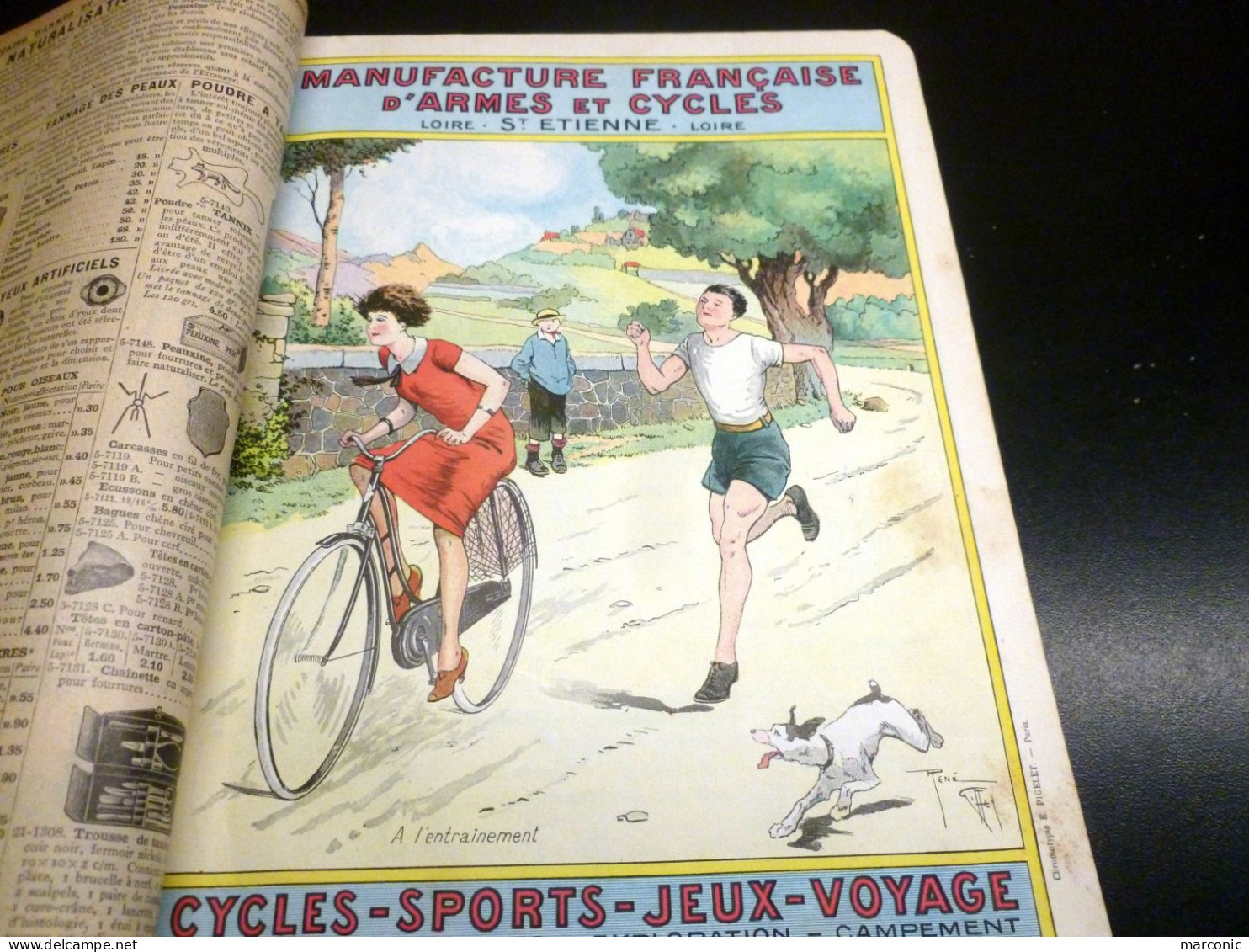 MANUFACTURE FRANCAISE d'ARMES & CYCLES - Catalogue MANUFRANCE 1927 -