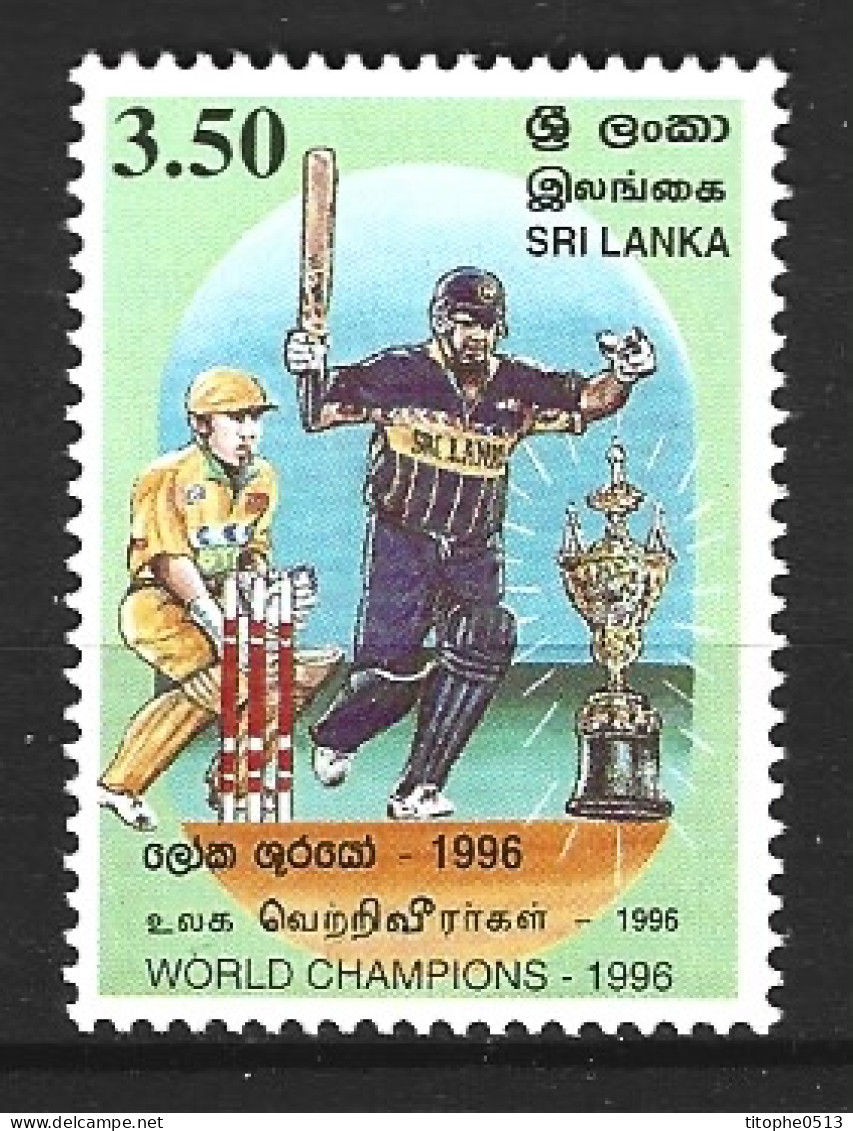 SRI LANKA. N°1201 De 1999. Cricket. - Cricket