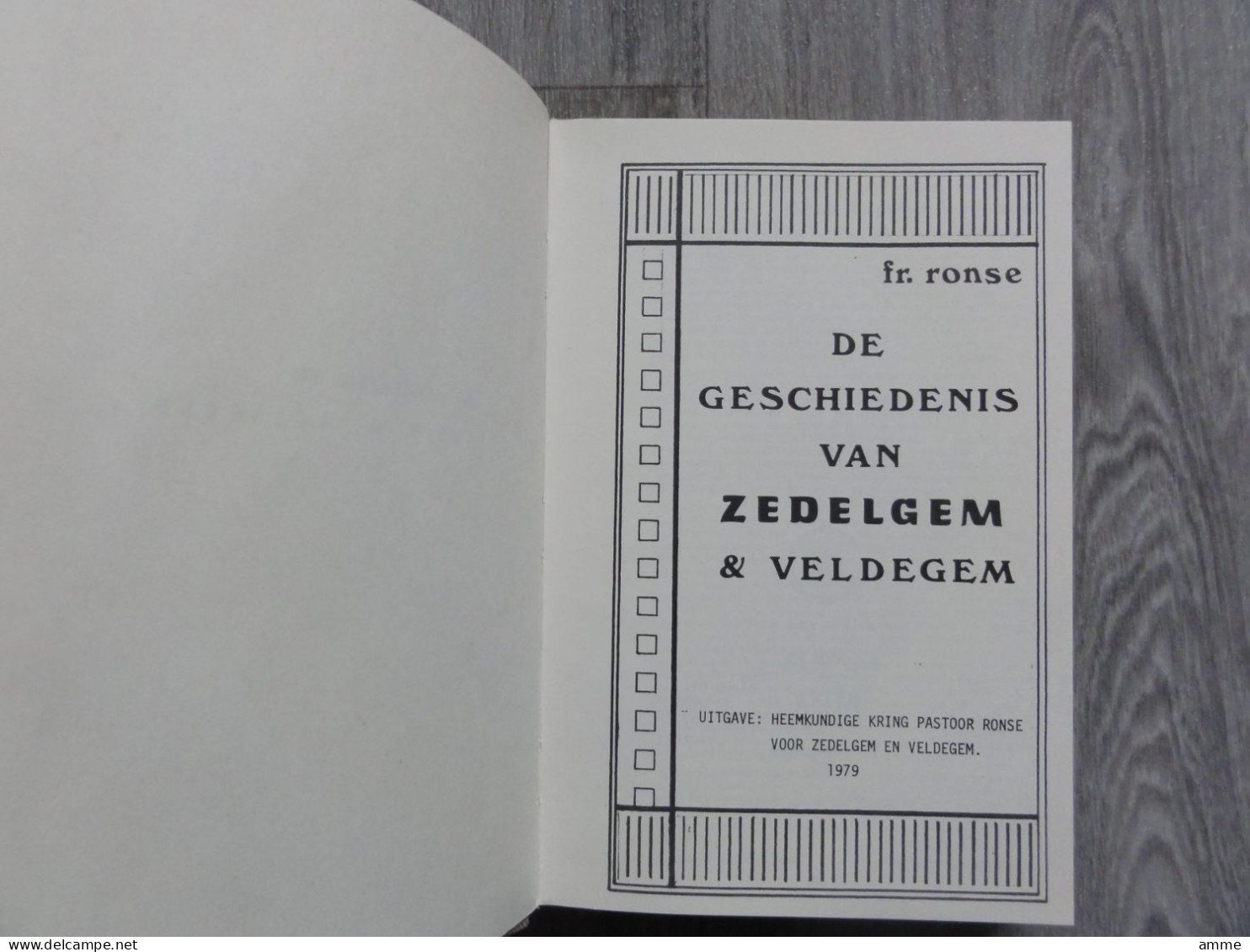 Zedelgem - Veldegem  * (Boek)  Geschiedenis Van Zedelgem & Veldegem - Zedelgem