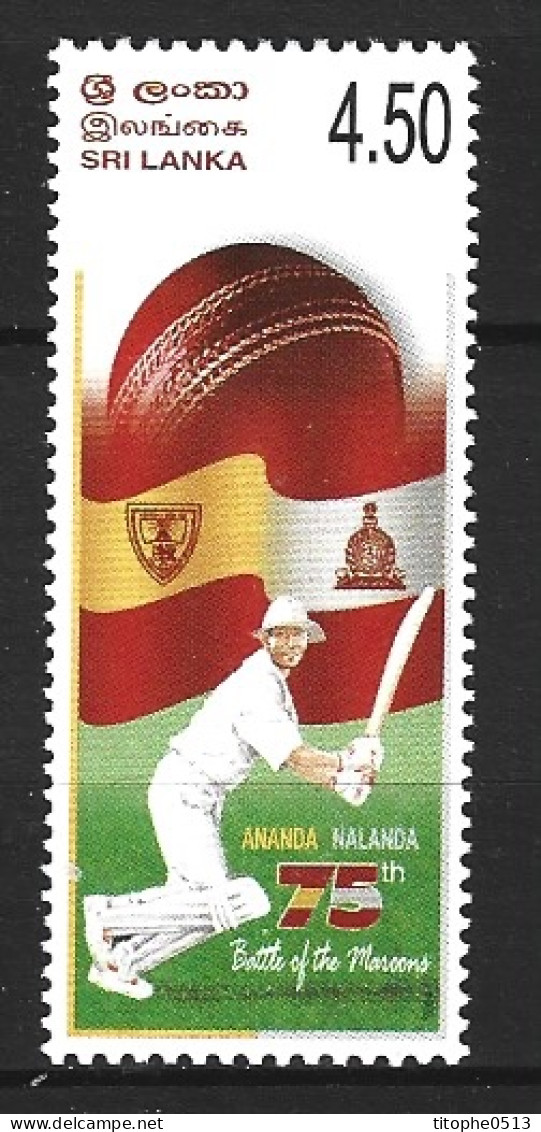 SRI LANKA. N°1414 De 2004. Cricket. - Cricket