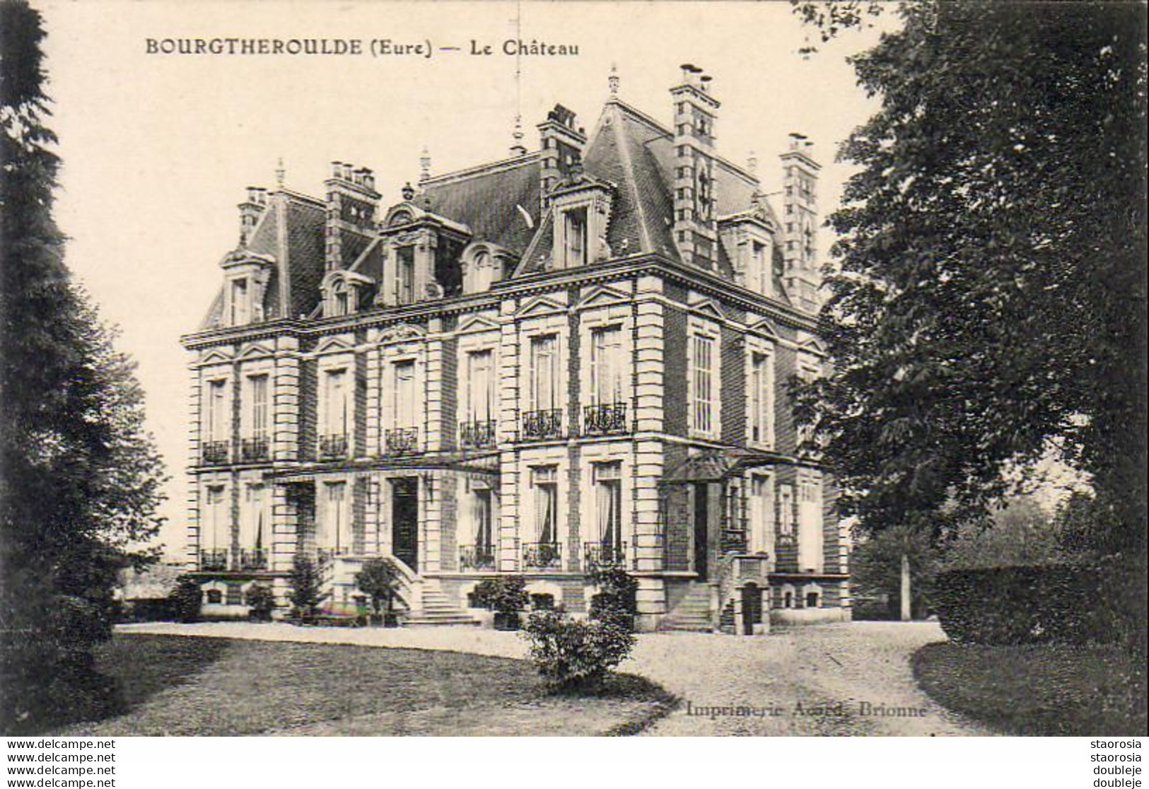 D27  BOURGTHEROULDE  Le Château - Bourgtheroulde