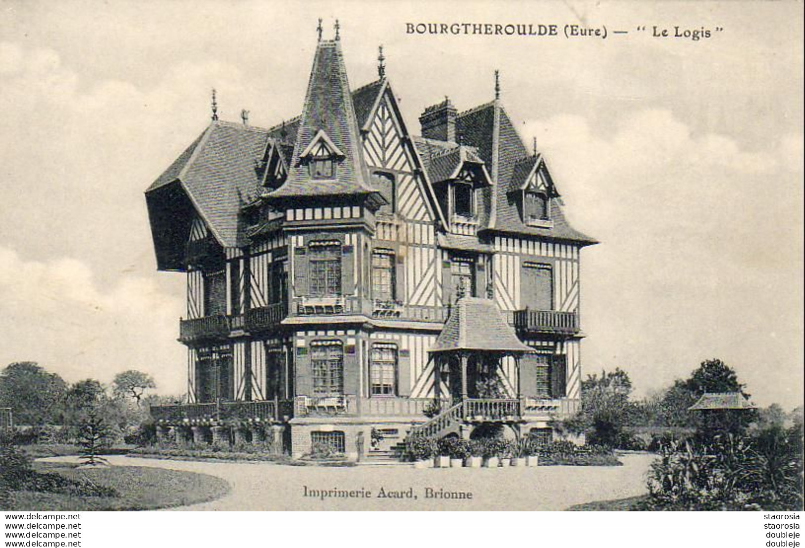 D27  BOURGTHEROULDE  Le Logis - Bourgtheroulde