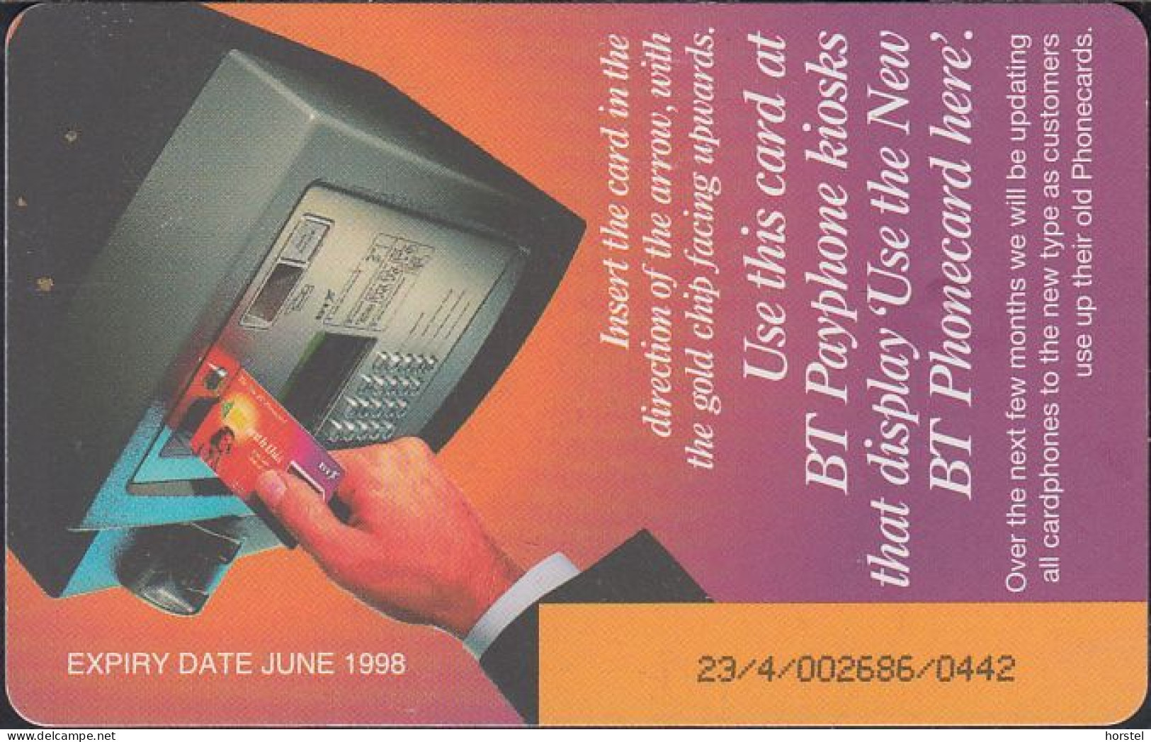 UK - British Telecom Chip PUB003A  - £2  1st National Issue - Little Child - GPT2 - BT Promotional