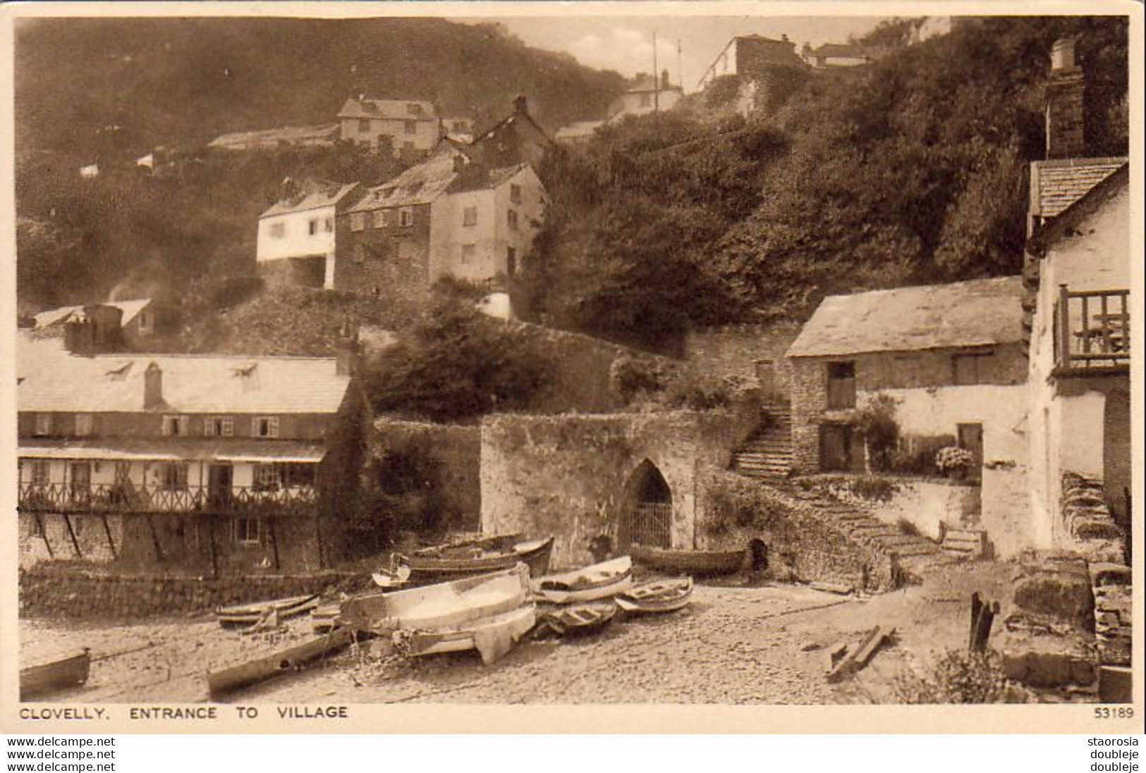 ENGLAND  CLOVELLY  Entrance To Village - Clovelly