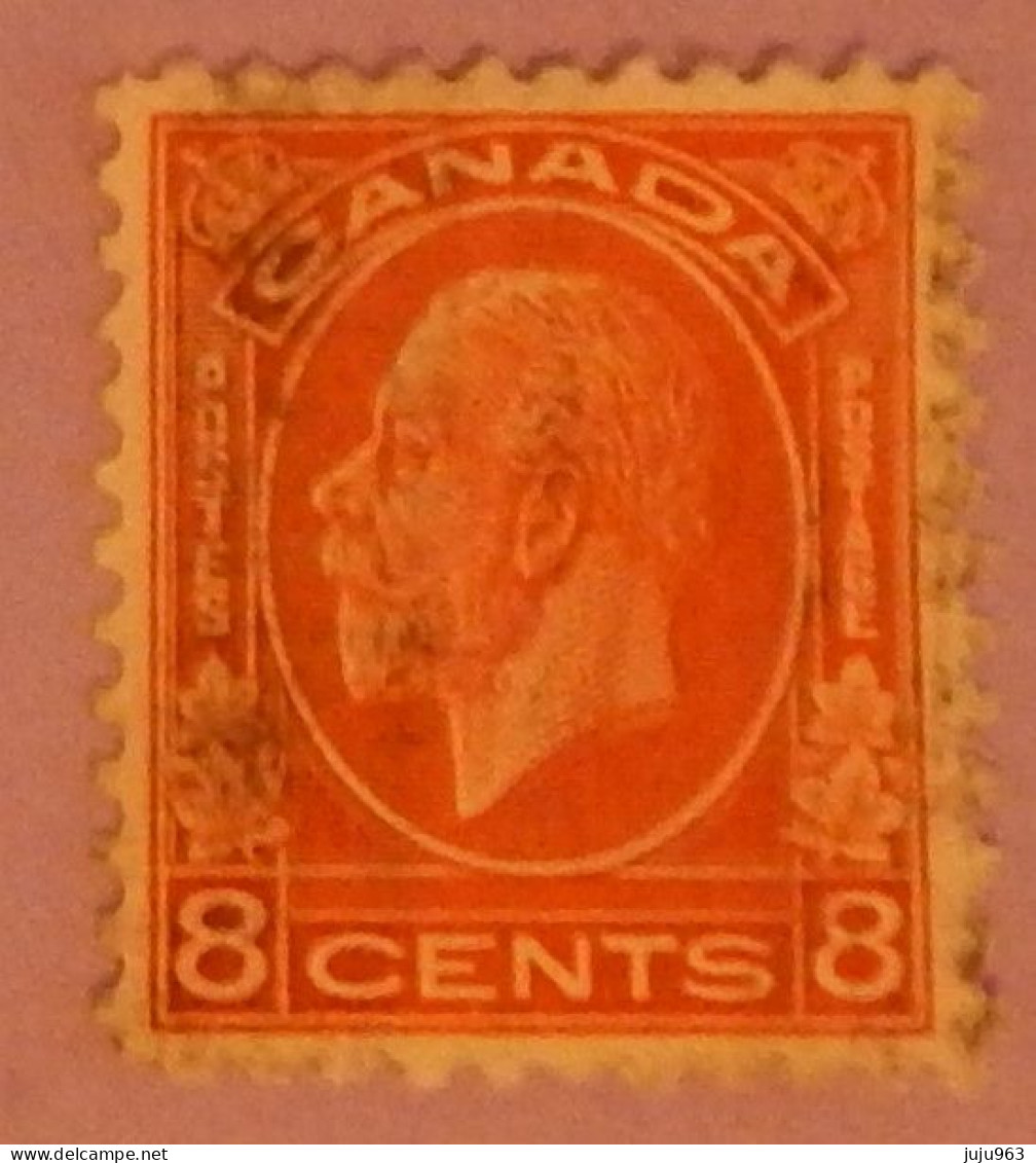 CANADA YT 166 OBLITÉRÉ "GEORGE V" ANNÉES 1932/1933 - Oblitérés