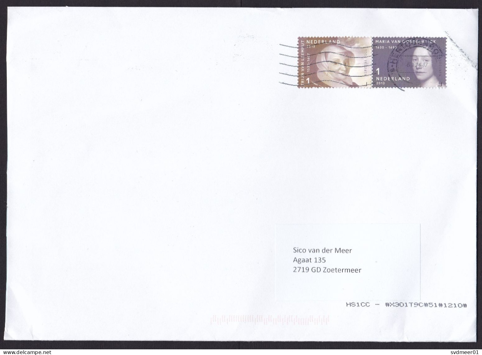 Netherlands: Cover, 2024, 2 Stamps, Famous Women, Female History (minor Crease) - Briefe U. Dokumente