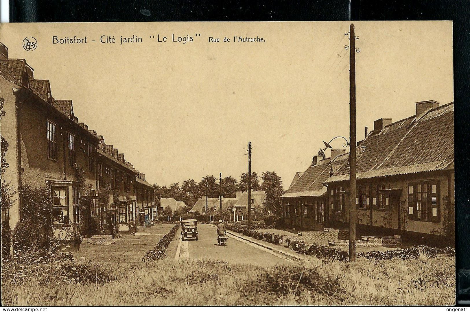 Carte Obl. 05/08/1931 : Cité Jardin - Le Logis - Rue De L'Autruche - Watermael-Boitsfort - Watermaal-Bosvoorde