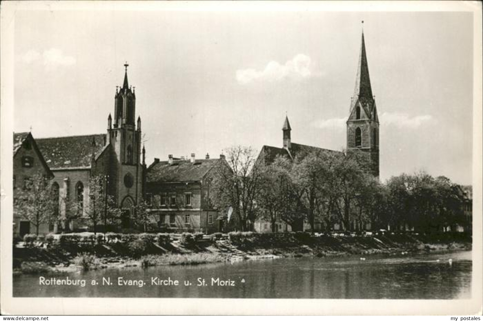 41218582 Rottenburg Neckar Evang Kirche St Moriz Rottenburg - Rottenburg