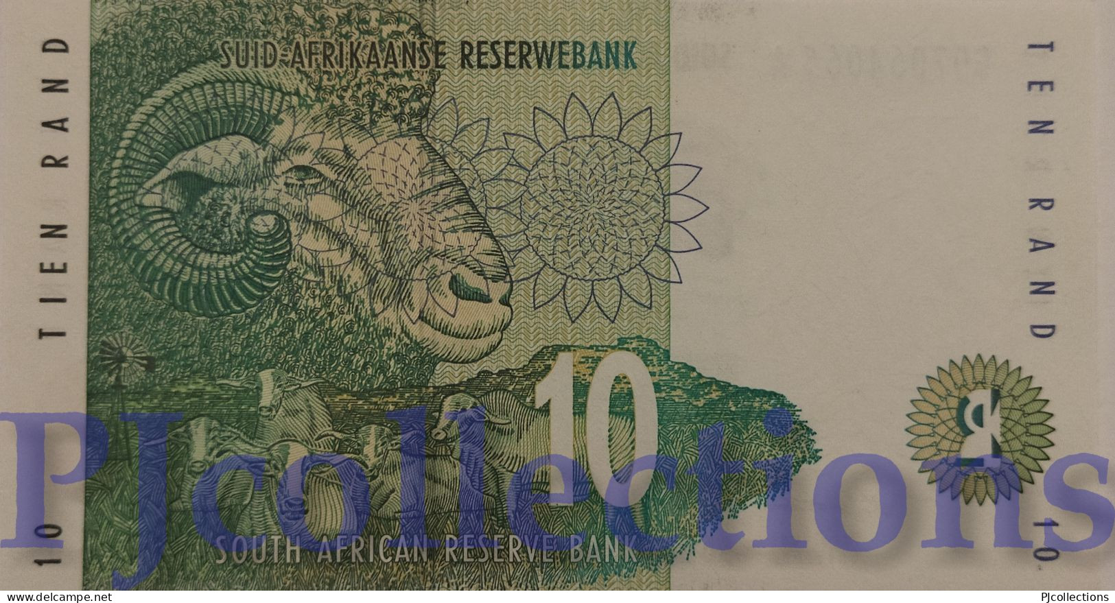 SOUTH AFRICA 10 RAND 1999 PICK 123b UNC - South Africa
