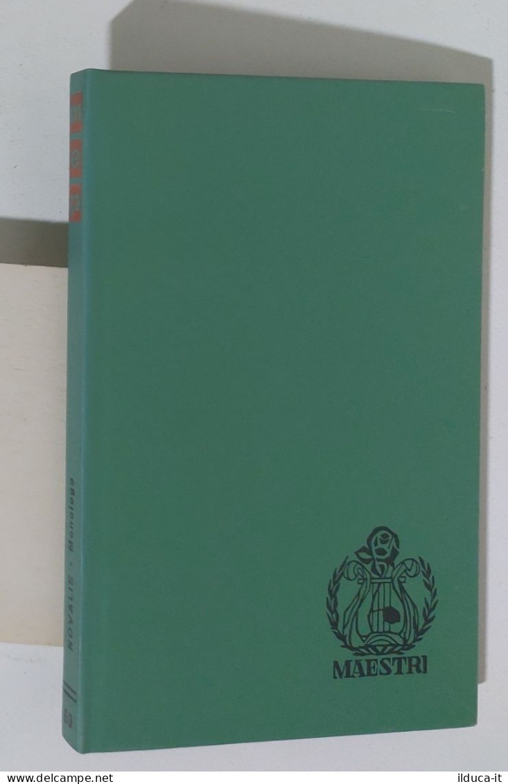 47163 Maestri N. 60 - Novalis - Monologo - Ed. Paoline 1963 - Classiques
