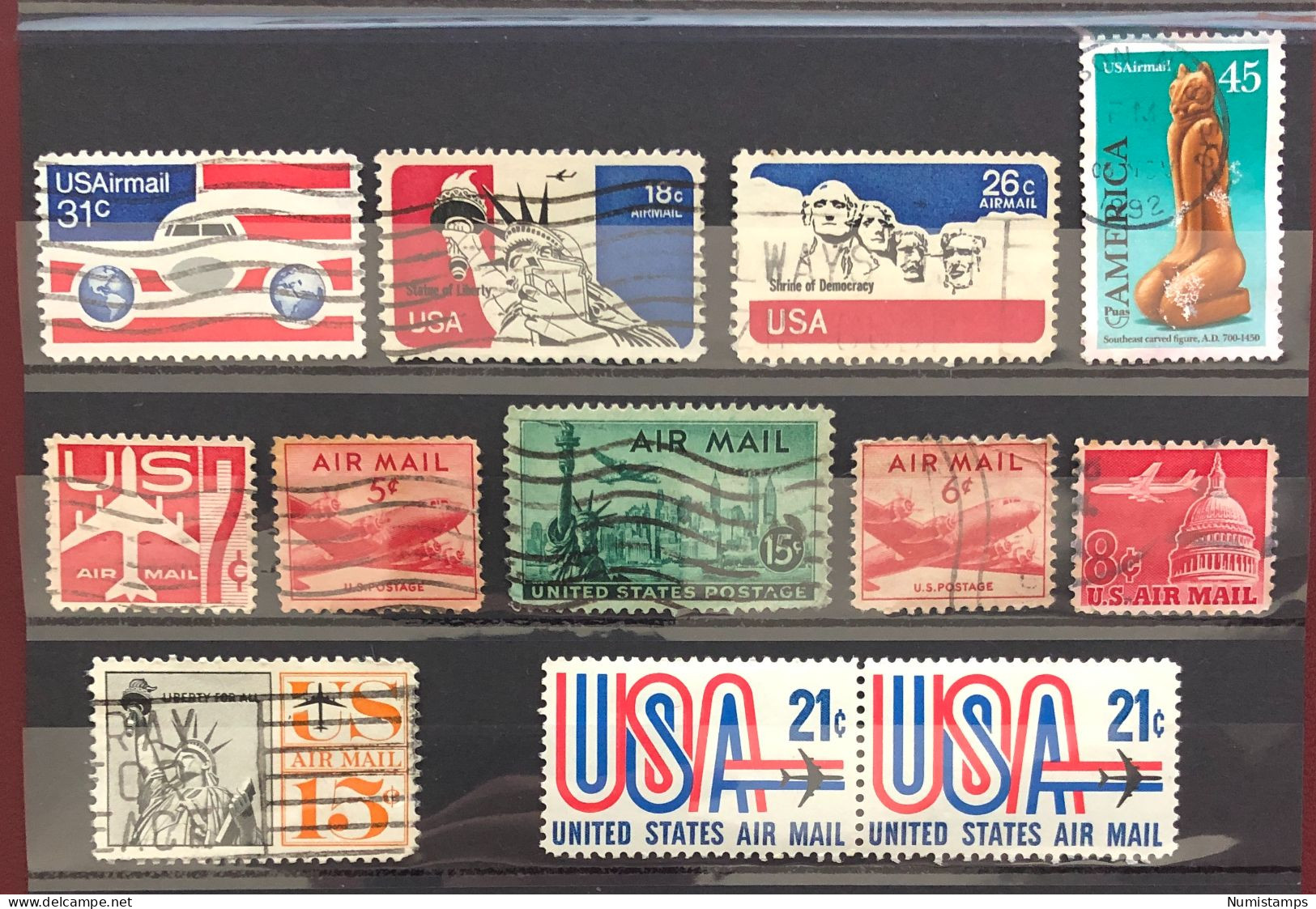 USA  - Air Mail - Since 1947 - 2a. 1941-1960 Usados