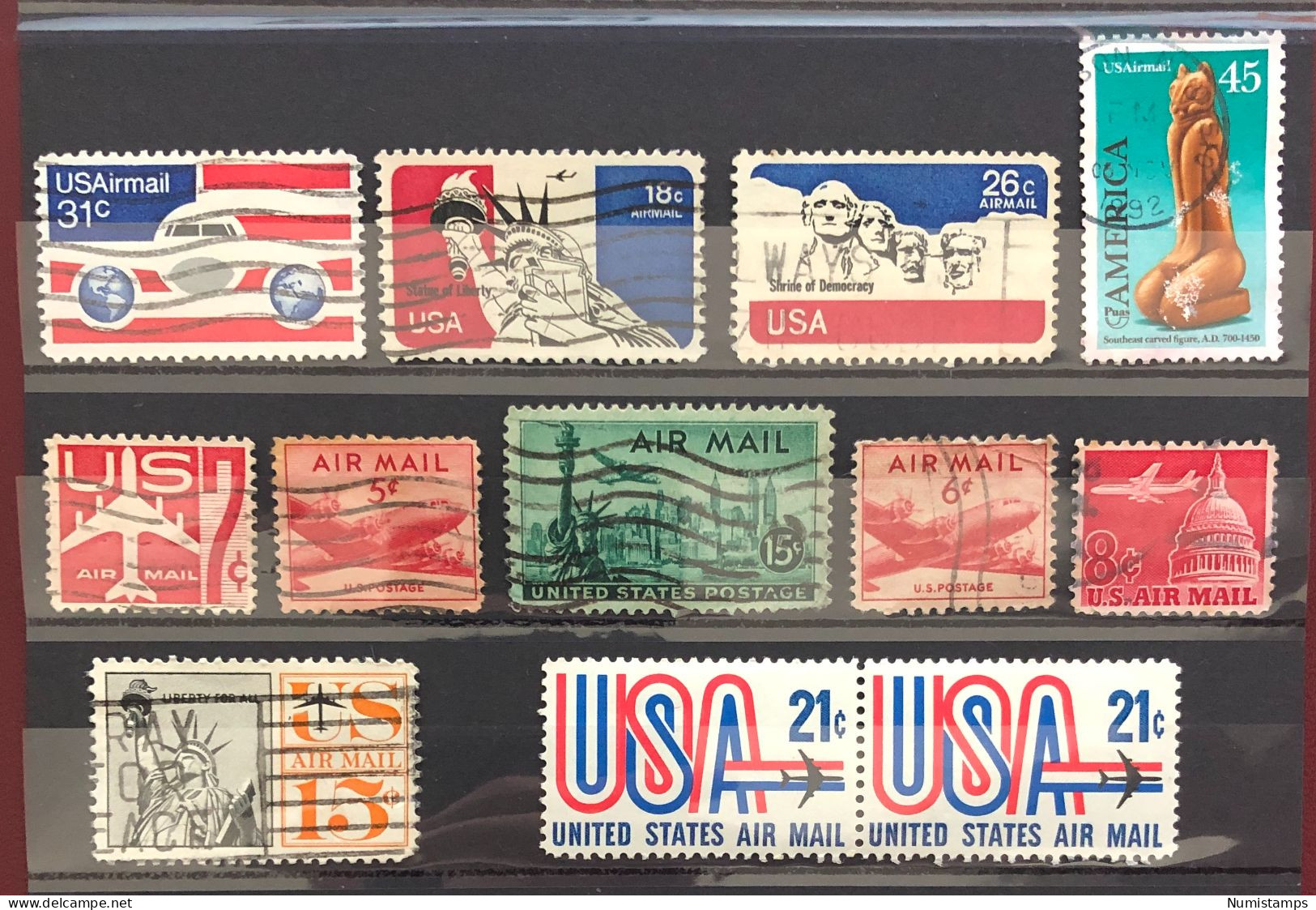 USA  - Air Mail - Since 1947 - 2a. 1941-1960 Used