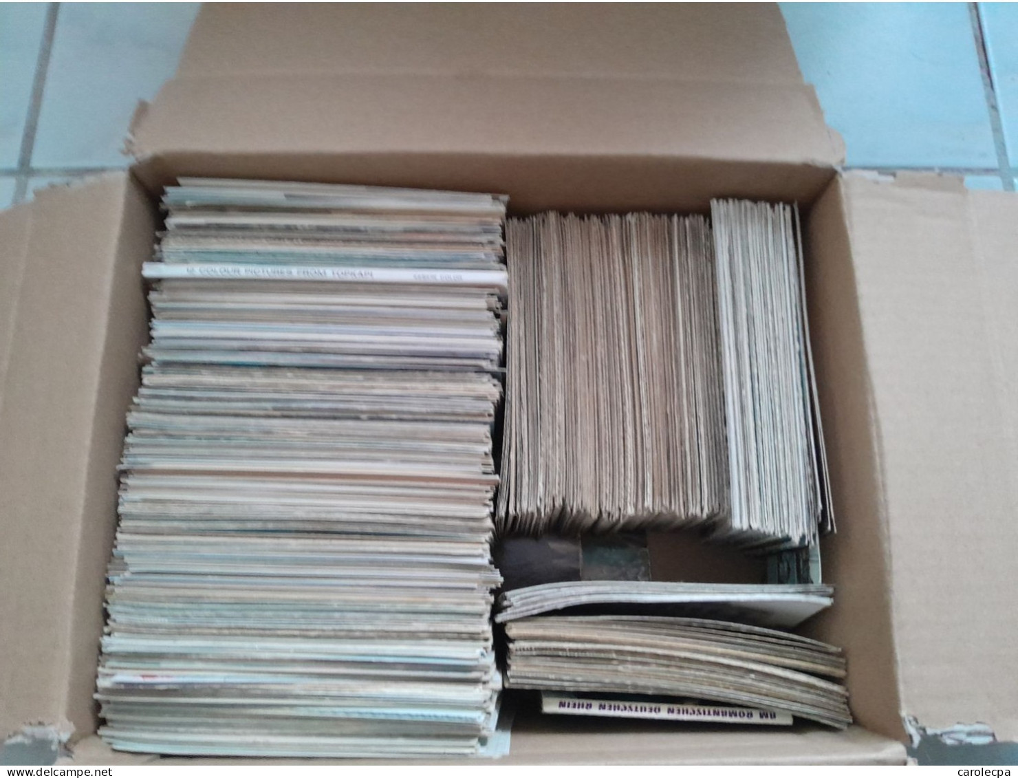 Lot + De 750 Cartes Postales Cpa Cpsm Cpm - 500 Postkaarten Min.