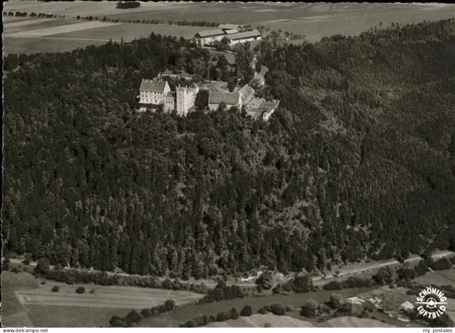 41218458 Ergenzingen Fliegeraufnahme Schloss Weitenburg Ergenzingen - Rottenburg