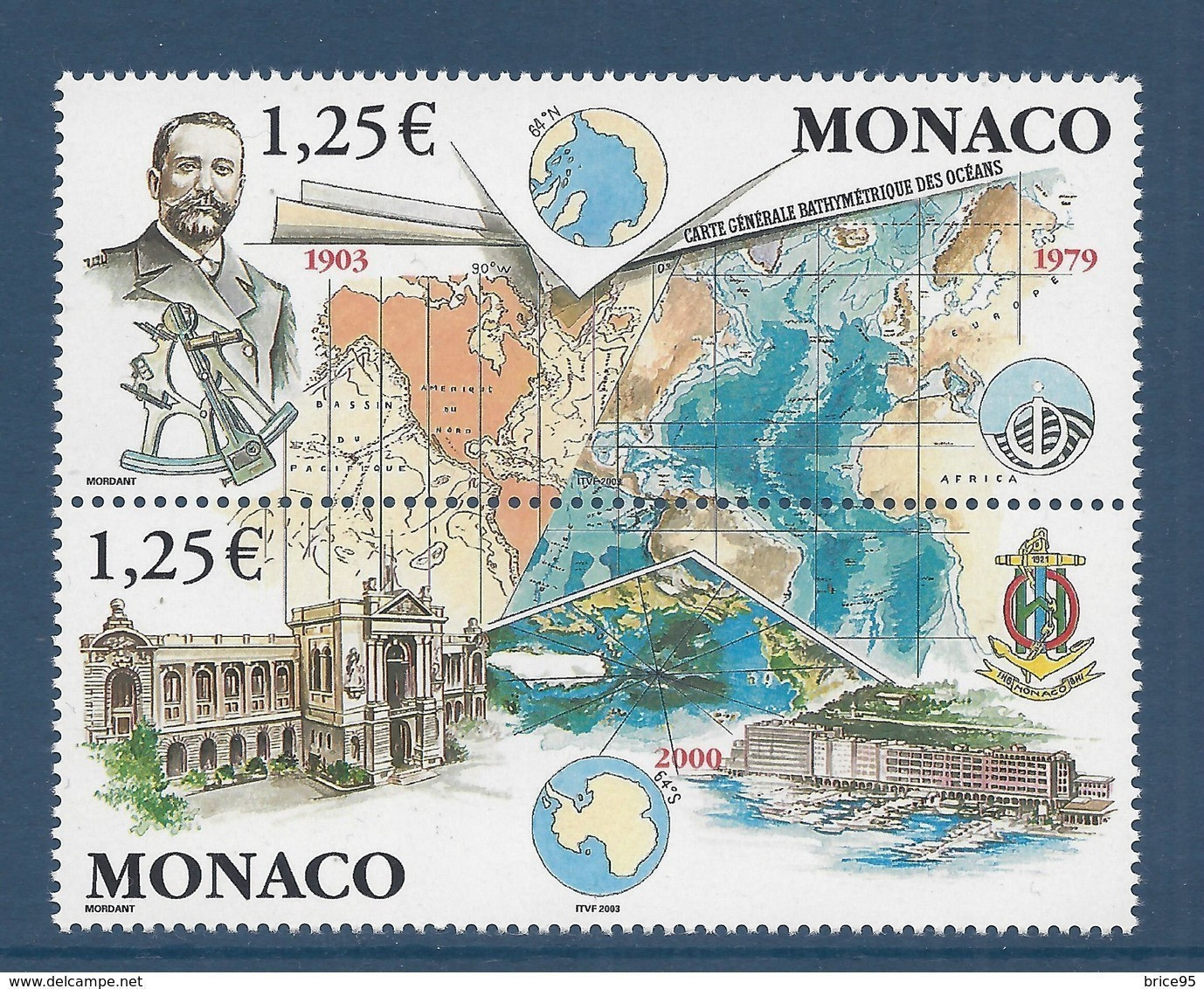 Monaco - YT N° 2391 Et 2392 ** - Neuf Sans Charnière - 2003 - Ungebraucht