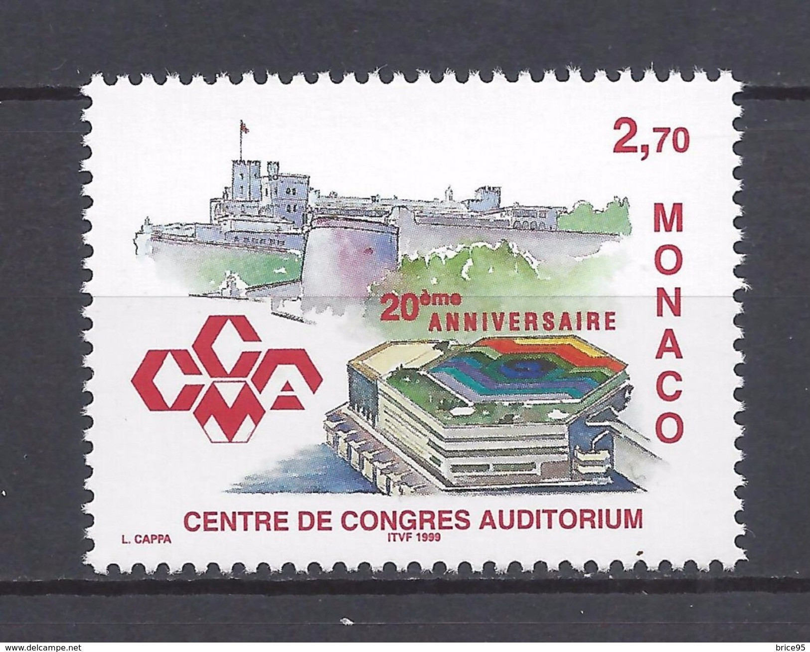 Monaco - YT N° 2192 ** - Neuf Sans Charnière - 1999 - Neufs