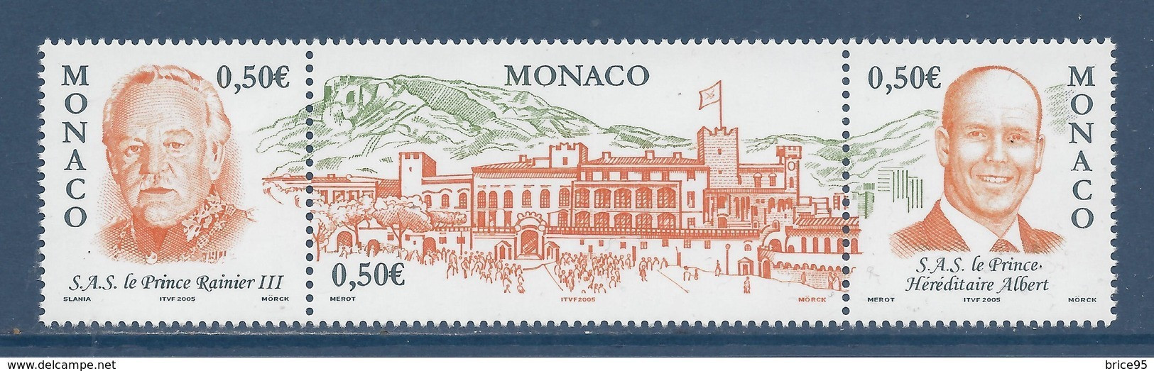 Monaco - YT N° 2467 à 2469 ** - Neuf Sans Charnière - 2004 - Neufs