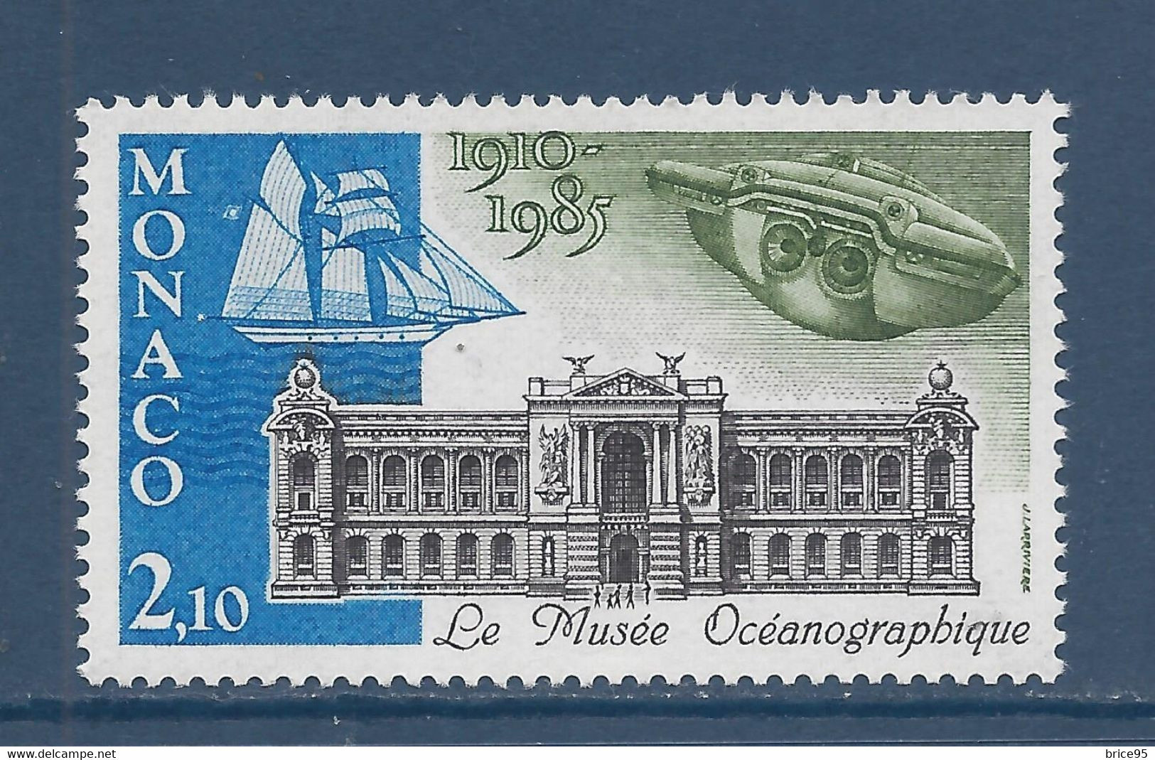 Monaco - YT N° 1473 ** - Neuf Sans Charnière - 1985 - Unused Stamps