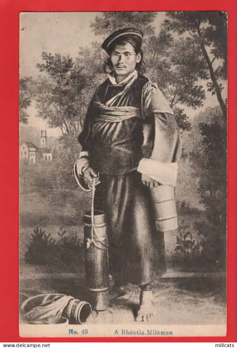TIBET   A BHOOTIA MILKMAN  ETHNIC    1932 - Tibet