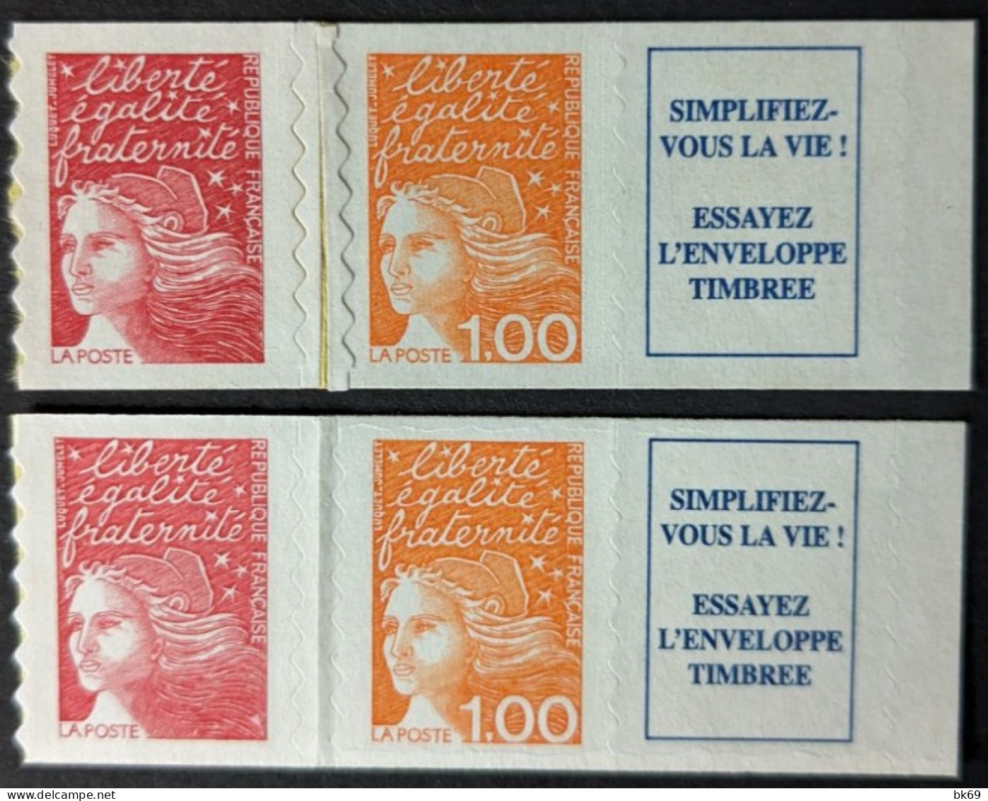 3101b X2 Luquet  Type I - Unused Stamps