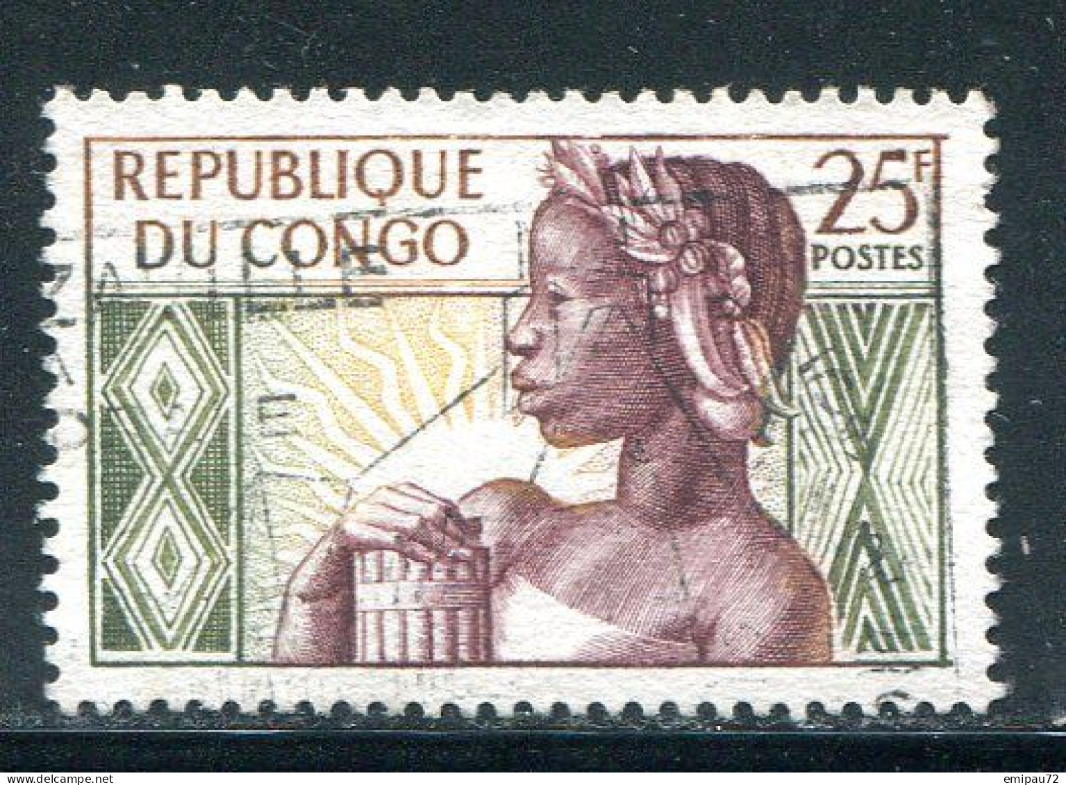 CONGO- Y&T N°135- Oblitéré - Oblitérés
