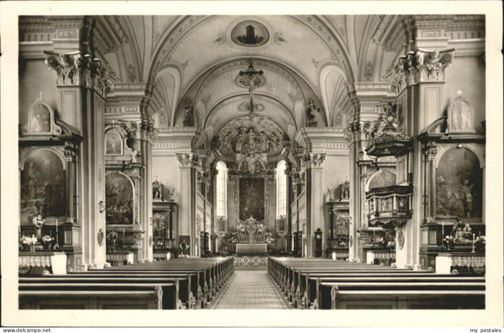 41218425 Rottenburg Neckar Weggental Inneres Der Kirche Rottenburg - Rottenburg