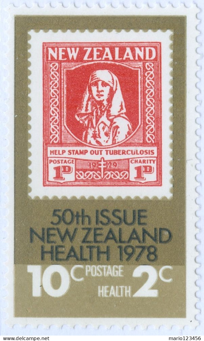 NUOVA ZELANDA, NEW ZEALAND, SANITA, 1978, FRANCOBOLLI NUOVI (MNH**) Scott:NZ B101, Yt:NZ 725 - Ungebraucht