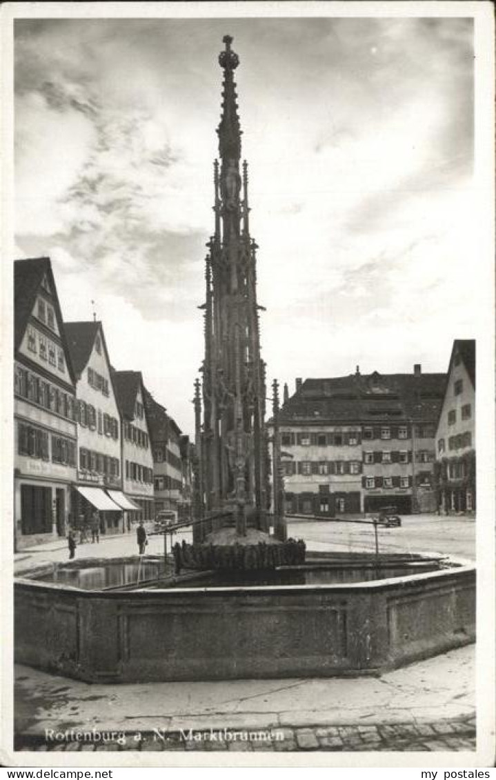 41218382 Rottenburg Neckar Marktbrunnen Rottenburg - Rottenburg