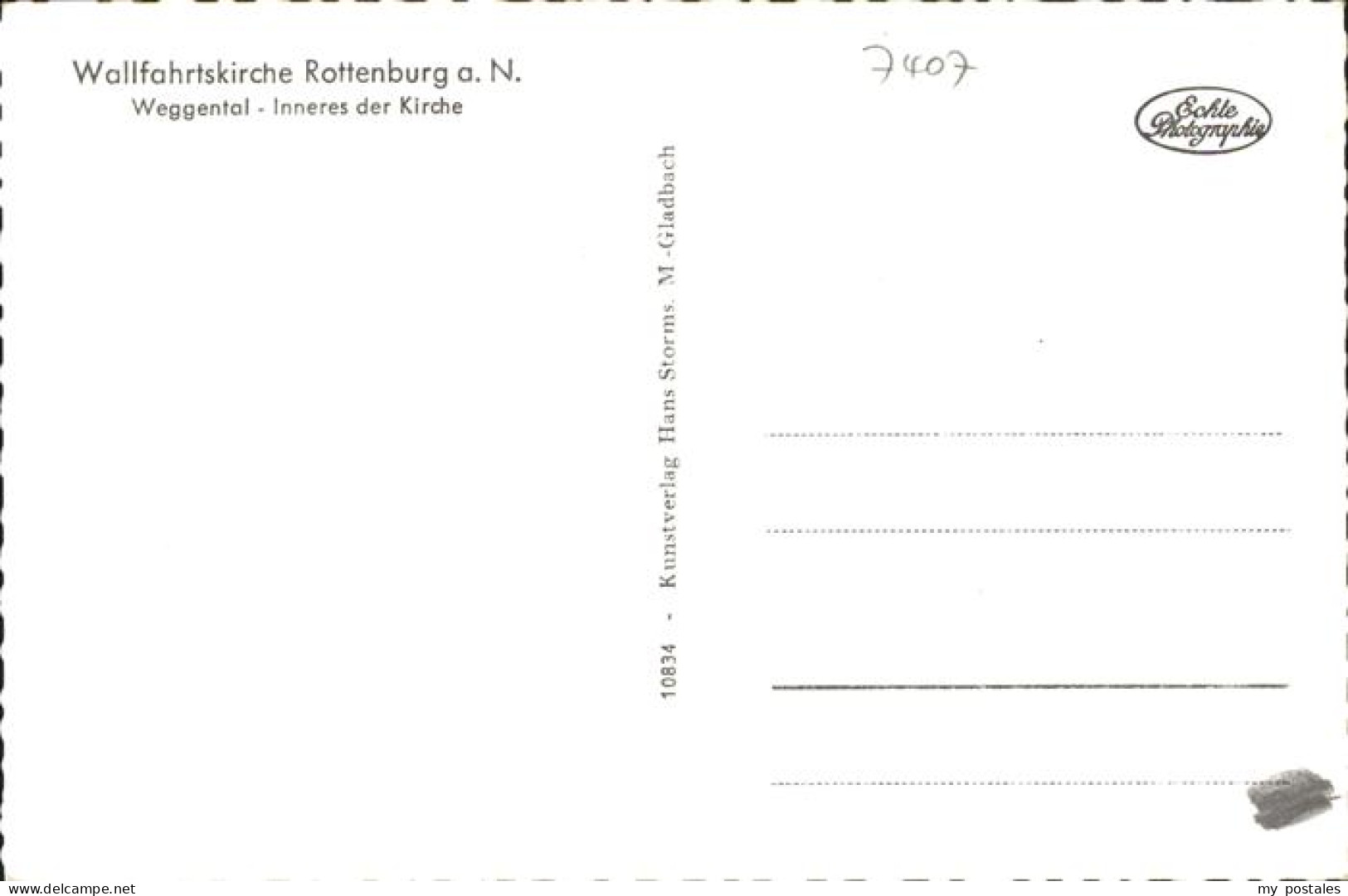 41218381 Rottenburg Neckar Weggental Inneres Der Kirche Rottenburg - Rottenburg