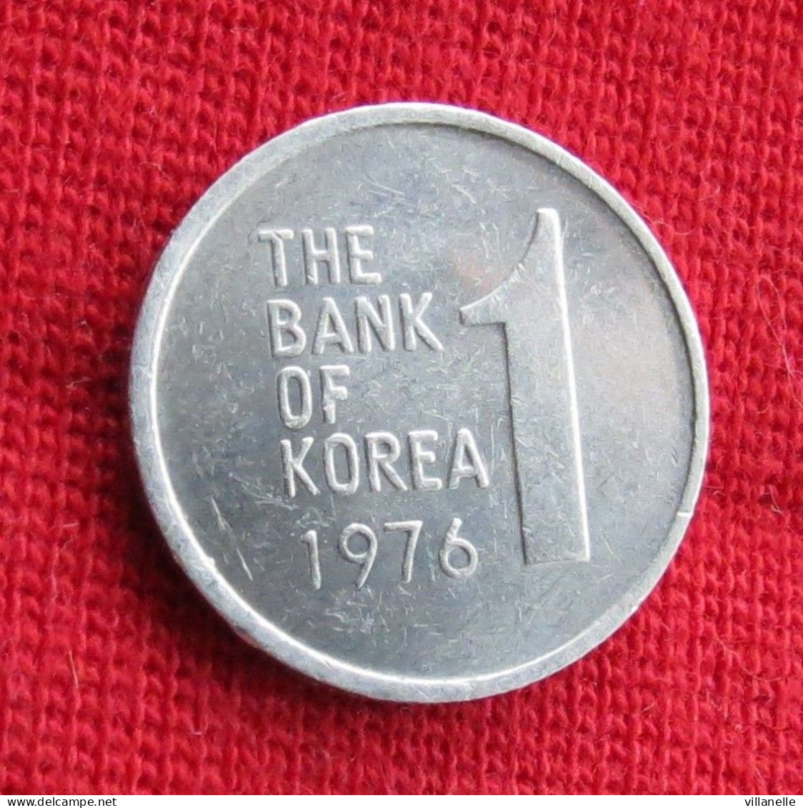 Korea South 1 Won 1976 KM# 4a *VT Corea Coreia Do Sul Koree Coree - Korea (Zuid)