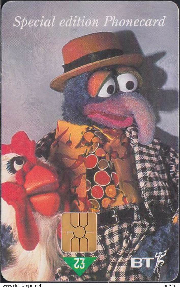 UK - British Telecom Chip PUB056B  - £2  The Muppets - Comic - Gonzo - GEM - BT Promotionnelles