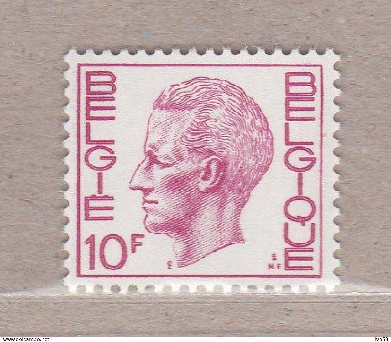 1971 Nr 1584** Zonder Scharnier,zegel Uit Reeks Koning Boudewijn.Type Elstrom. - 1970-1980 Elström