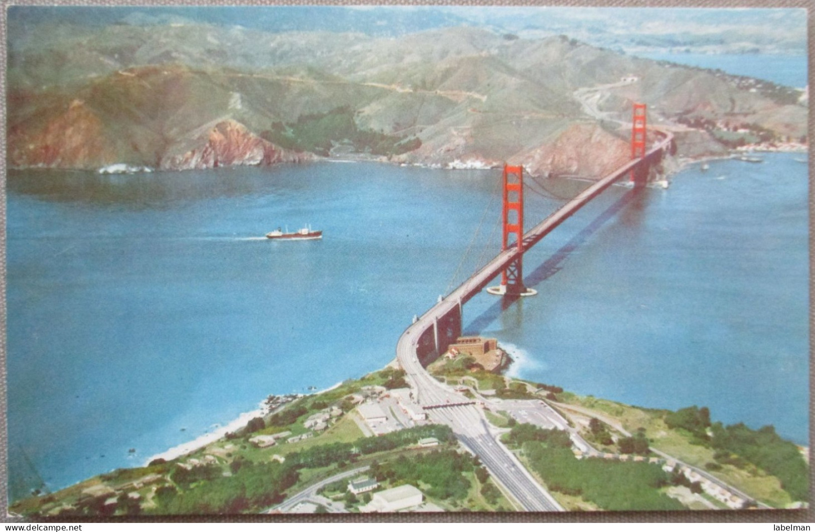 USA CALIFORNIA GOLDEN GATE BRIDGE SAN FRANCISCO KARTE CARD POSTCARD CARTE POSTALE POSTKARTE CARTOLINA ANSICHTSKARTE - Long Beach