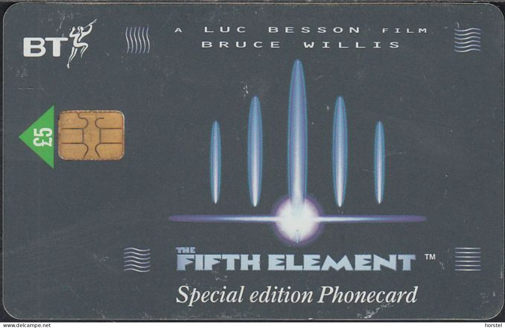 UK - British Telecom Chip PUB060  - £5  Cinema The Fifth Element No.2 - GPT2 - BT Promociónales