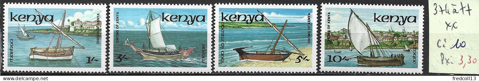 KENYA 374 à 77 ** Côte 10 € - Kenya (1963-...)