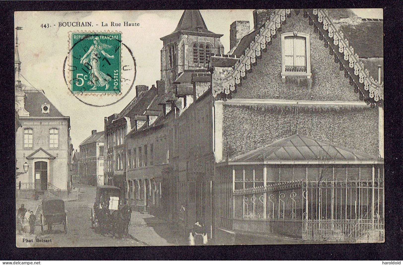 CPA 59 - BOUCHAIN - LA RUE HAUTE - Bouchain